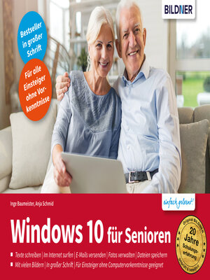 cover image of Windows 10 für Senioren--aktualisierte Neuauflage